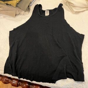 Free people We The Free Black Tank Top